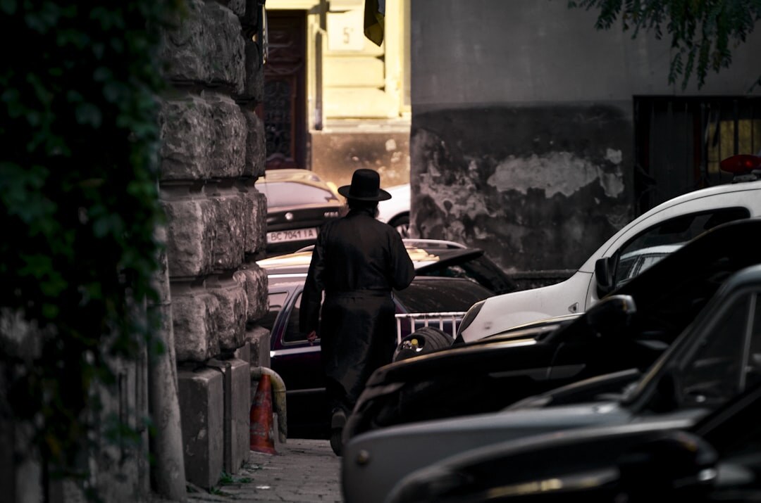 detective investigating scene