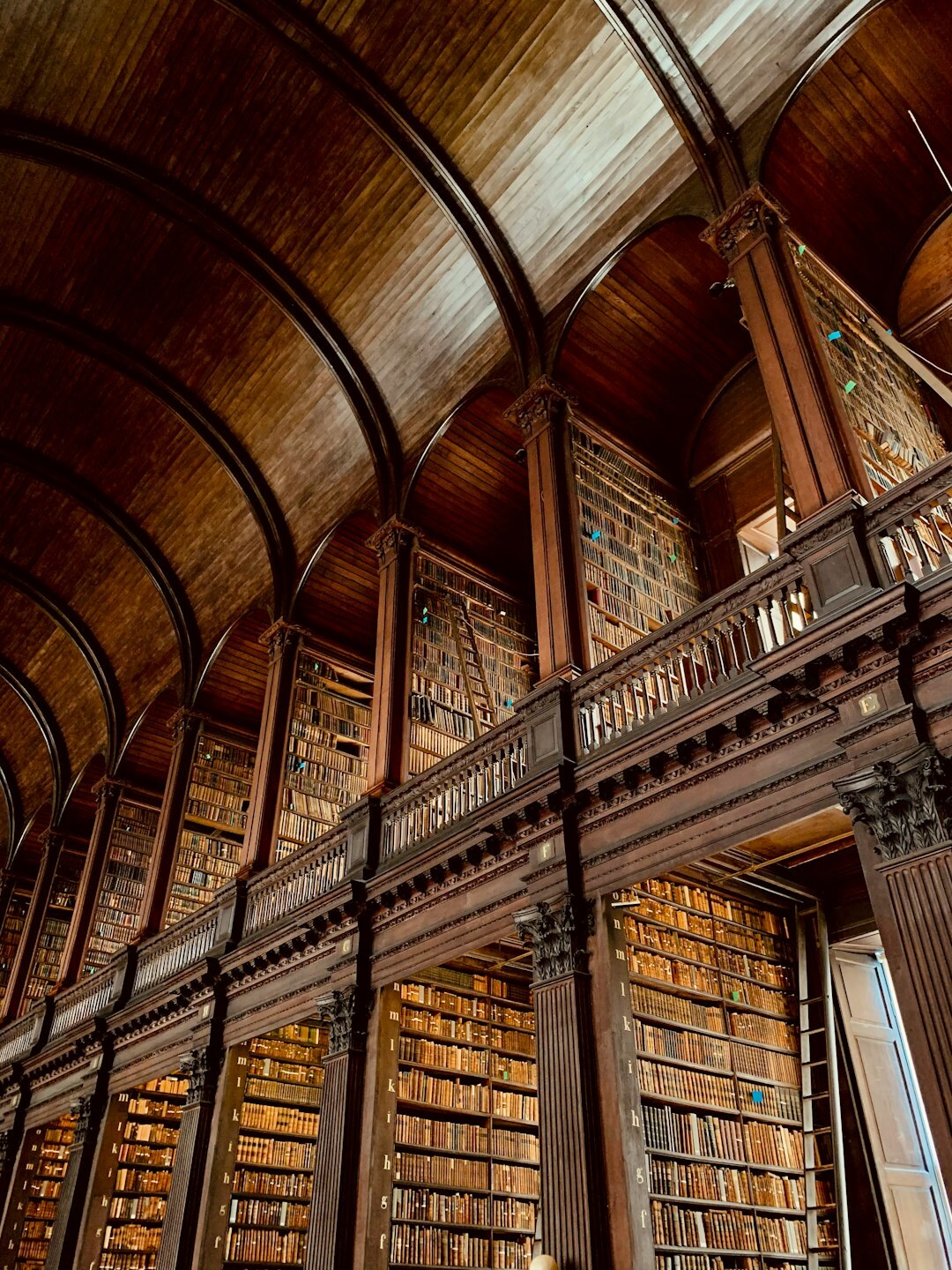 old library books